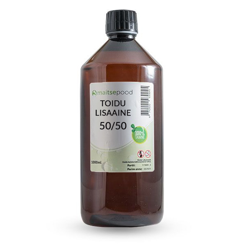 Toidu lisaaine PG/VG 50/50 1L