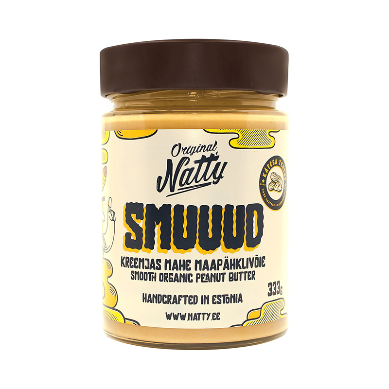 Natty Smuuud maapähklivõie 333g