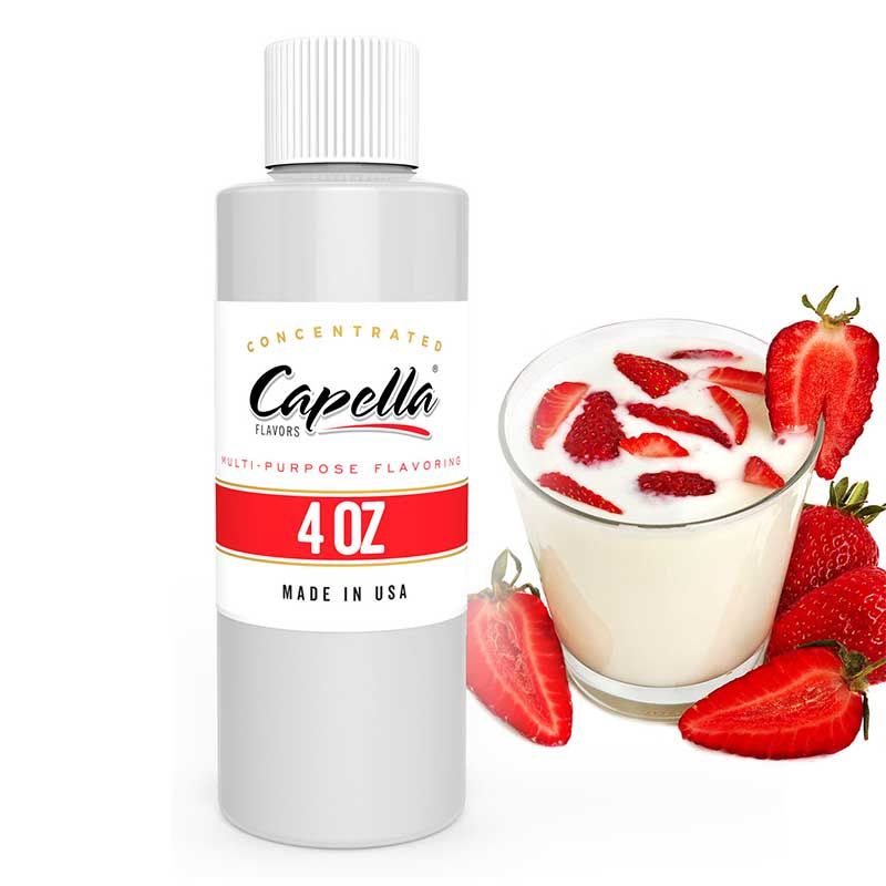 Capella maitsestaja Strawberries and Cream 118ml
