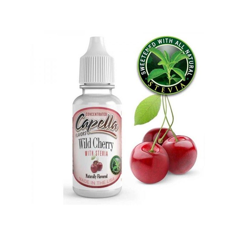 Capella maitsestaja Wild Cherry With Stevia 13ml